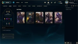 Conta lol ex challenger - League of Legends