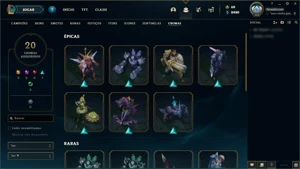 Conta lol ex challenger - League of Legends