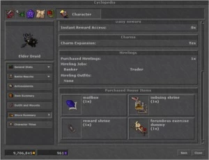 DRUID LV 570+ ML 113 NON-PVP VERDE - Tibia