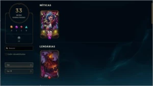 Contas Prata Com email Disponivel para troca. - League of Legends LOL