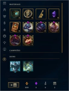Contas Prata Com email Disponivel para troca. - League of Legends LOL