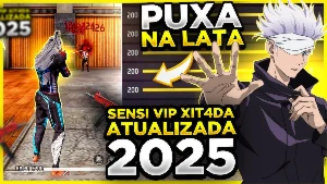 *Saiu Sensi Vip Atualizada Fevereiro 🔫🔥*  *✅ Sensi Android - Free Fire