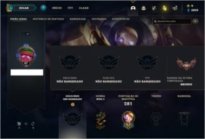 Conta Unranked com 118 Champs e 141 Skins - League of Legends LOL