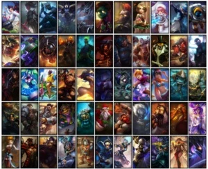 Conta Unranked com 118 Champs e 141 Skins - League of Legends LOL