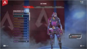 CONTA APEX - 2 HERANÇAS (OCTANE/LIFELINE)+SKINS RARAS  - PC - Apex Legends