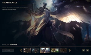 Conta LOL: PROMOÇÃO Kayle Prateada + Ufo Corki - League of Legends