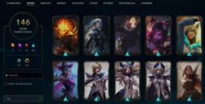 Conta League of Legends para vender rápido LOL