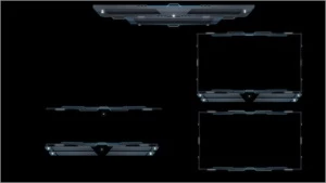 Overlay Animada Para Live Streams! 3D - Redes Sociais