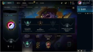 CONTA PLATINA 73% WINRATE - League of Legends LOL