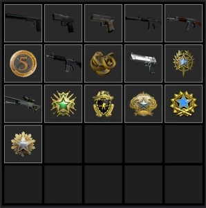 CONTA STEAM 7 ANOS COM MEDALHAS RARAS + PRIME - Counter Strike CS