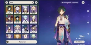 AR49 Xiao+Qiqi+Mona+Venti+Harpa Celestial+12 Char Const. - Genshin Impact