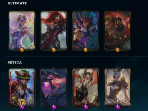 Conta lol com 178 skins - League of Legends