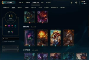 conta lol - League of Legends