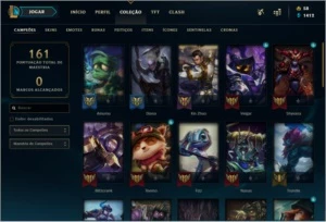 conta lol - League of Legends