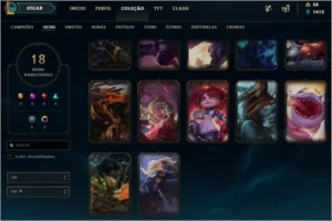 conta lol - League of Legends