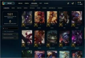 conta lol - League of Legends