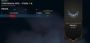 Conta De Lol Com 188 Skins Habilitadas Elo Prata 1 Flex 1/1 - League of Legends