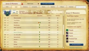 Conta League Of Legends Diamante 4 LOL