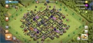Conta CLASH OF CLANS CV 9