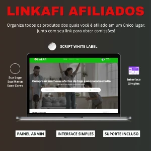 Script PHP Personalizável para Site Afiliados LinkAfi 2024