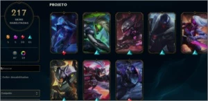 conta do lol com skins raras,épicas,ultimates e vitoriosas - League of Legends