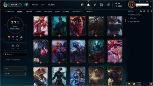 Conta lvl 244 LOL - League of Legends
