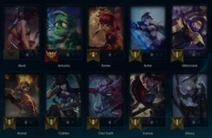 Conta de lol level 95 com 18 skins.  - League of Legends