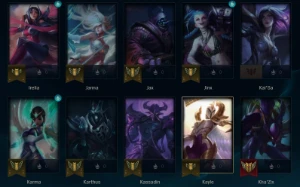Conta de lol level 95 com 18 skins.  - League of Legends