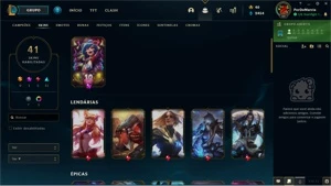 Conta de Lol - League of Legends