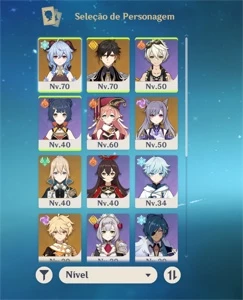 Ganyu e zhongli + Perfuradora prismática /prov kagura - Genshin Impact