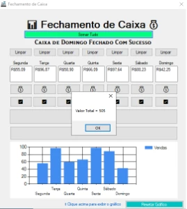 Fechamento de Caixa Semanal para Windows - Outros