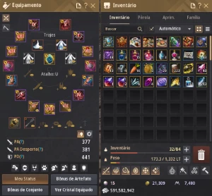 Conta Black Desert (Steam) 820Gs