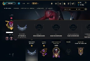 Prata 2 com 85 Champs e 45 Skins ( JG / MID ) - League of Legends LOL