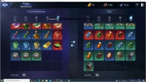 LANCER 75 (94K PP) ARMOR ÉPICA- ARMA +8e 3 COUROS E 1 CHIFRE - MIR4