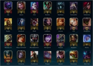 Conta Lvl 30 Prata V 80 Campeões 16 skins - League of Legends LOL