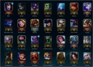 Conta Lvl 30 Prata V 80 Campeões 16 skins - League of Legends LOL