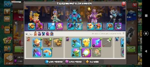 Conta Cv14 Para Colecionadores + Equipamentos Épicos - Clash of Clans