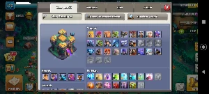 Conta Cv14 Para Colecionadores + Equipamentos Épicos - Clash of Clans