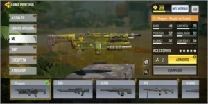 CONTA COD MOBILE equipada - PUBG