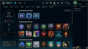 Conta League of legends Diamante LOL