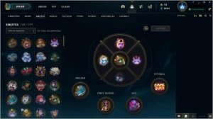 VENDO MINHA CONTA DO LOL 292 SKINS 25 PAG DE RUNAS LV 357 - League of Legends