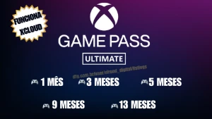 Xbox GamePass Ultimate 1/3/5/9/13 MESES - TODAS CONTAS