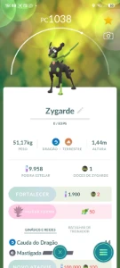 Conta Pokémon GO: Mewtwo 100% (Hundo) na Master Ball + Zygar