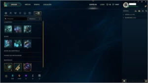 Conta lvl 30, 29 champions, gold IV (MMR de gold IV) - League of Legends LOL