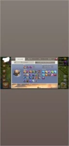 CV 11 quase Full, CC 9 quase Full também e 1800 gemas - Clash of Clans