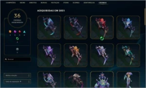Conta LOL MESTRE - League of Legends