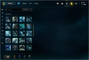Conta de League of Legends Diamante 4 LOL