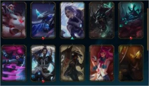 CONTA PRATA4 MUITOS ICONES TOP BARATA - League of Legends LOL