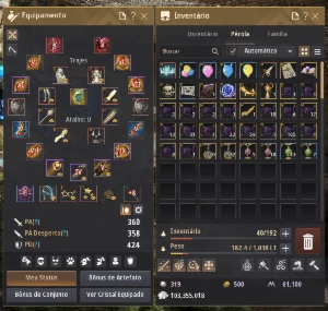 Black Desert Gs 784 - Lvl65 - Não Steam