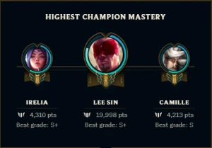 Conta Diamante I Flex Main Jg 20K Ea - League of Legends LOL